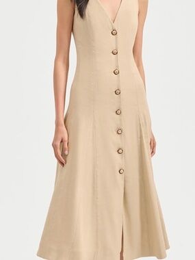 Veronica Beard Designer Lou Linen Blend Dress size 2